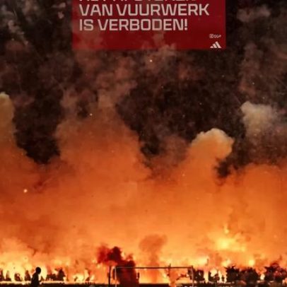 Dirigente do Ajax relata caos que levou à suspensão do jogo