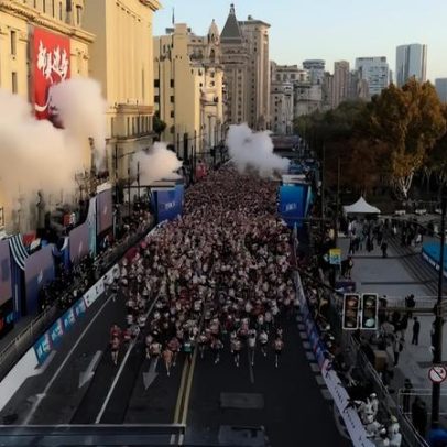 Maratona de Xangai bate recorde e mira estatuto World Majors