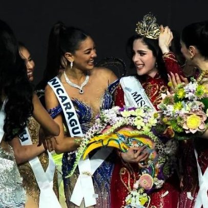 Vencedora do Miss Universo após polémica associada à candidatura