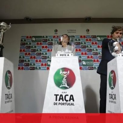 Conhecidos os encontros dos oitavos de final da Taça de Portugal nesta terça