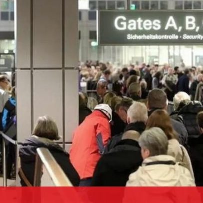 Ativistas climáticos multados 400 mil euros por paralisar aeroporto de Hamburgo