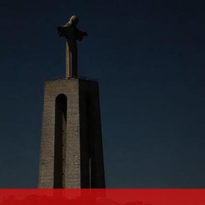 Cristo Rei em Almada vai iluminar-se de vermelho entre hoje e sexta-feira