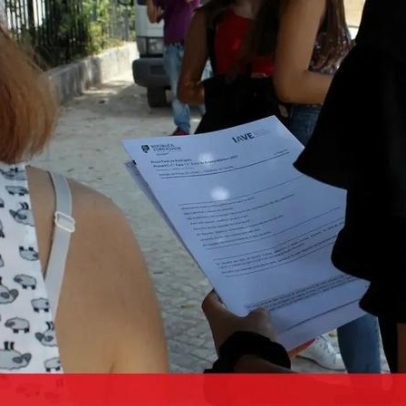 Apenas 1,4% dos alunos obteve nota 5 na prova final de Português do 9.º ano