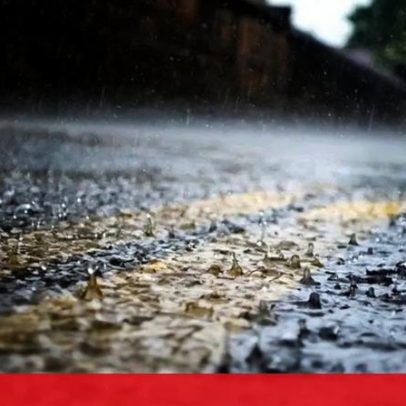Sete distritos em aviso amarelo por chuva forte e trovoadas
