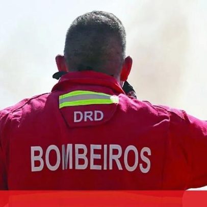 Dezenas de bombeiros combatem incêndio em armazéns de fruta em Alcobaça