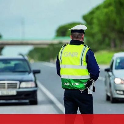 Militar da GNR atropelado após abordar condutor embriagado