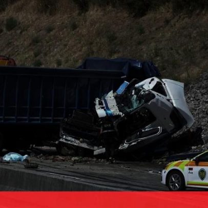 Registados 396 acidentes com vítimas por dia em 2025
