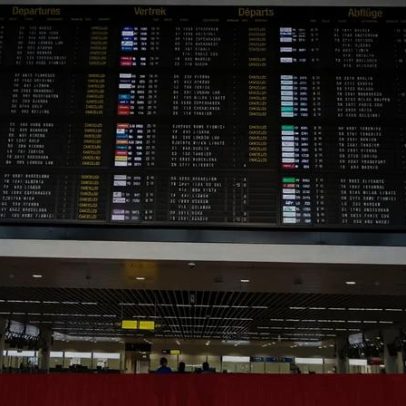 Aeroporto de Bruxelas cancela voos de partida em 26 de novembro devido a greve