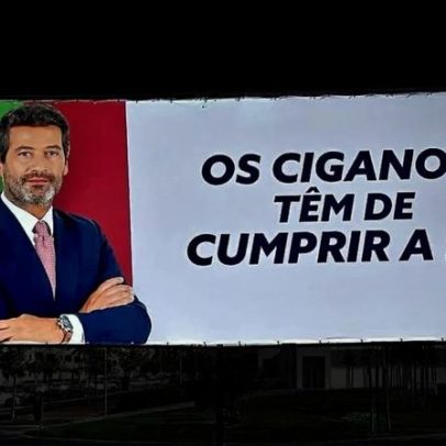 Queixas sobre cartazes favorecem Ventura, segundo Correio da Manhã