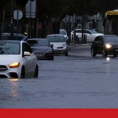 Portugal continental regista 198 ocorrências na madrugada devido ao mau tempo