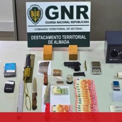 GNR detém quatro suspeitos de tráfico em dois concelhos