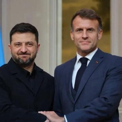 Zelensky assina em França contrato para 100 aviões Rafale