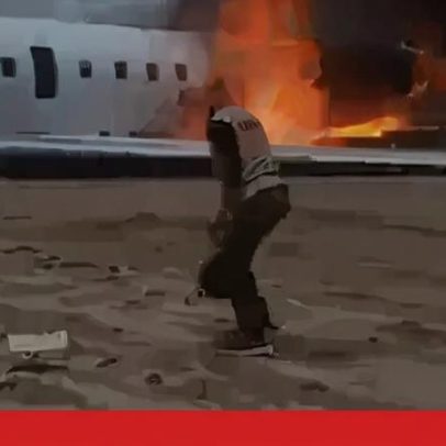 Passageiros escapam ilesos após avião angolano arder na aterragem
