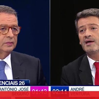 Revisão da lei laboral e crise no SNS nos debates entre Ventura e Seguro