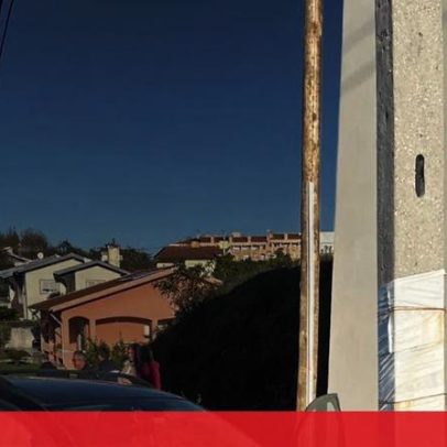 Três feridos ligeiros, incluindo duas crianças, num acidente automóvel na Feira
