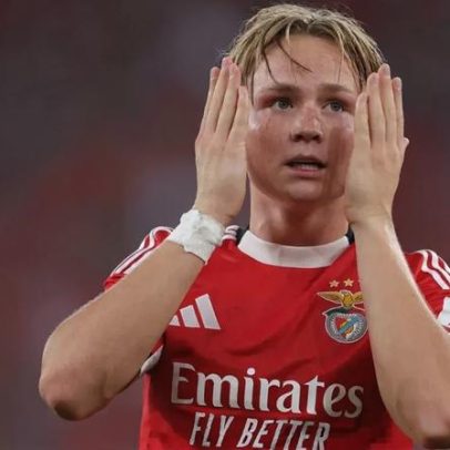 MP pede 20 dias de prisão para Schjelderup; jogador do Benfica admite culpa