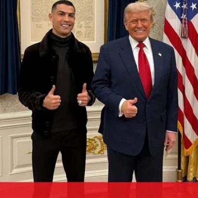 Cristiano Ronaldo é recebido com honras nos EUA