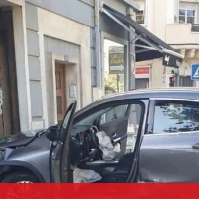 Condutora despista-se e invade frutaria em Moscavide