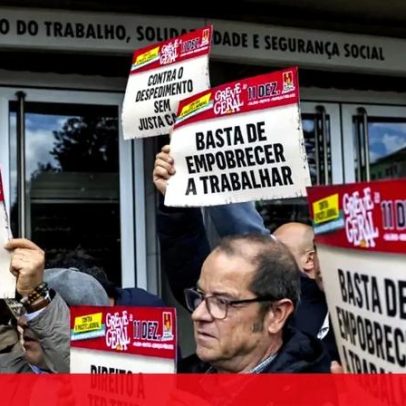 Greve na função pública regista adesão global de cerca de 60%