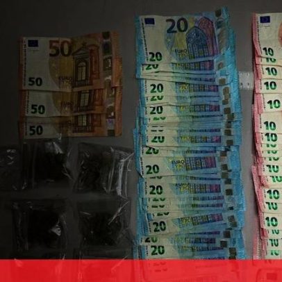 Estafeta de entrega detida por tráfico em Lisboa