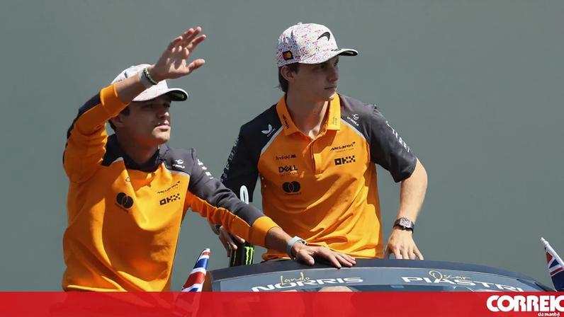 Lando Norris e Oscar Piastri, pilotos da McLaren