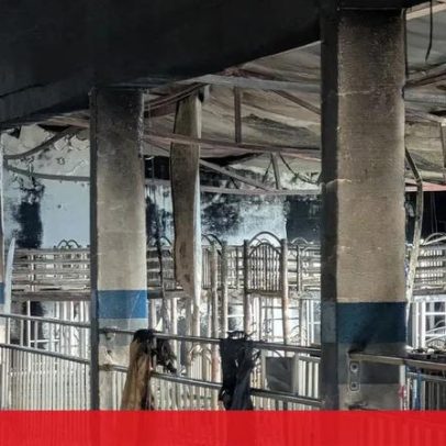 Incêndio destrói o primeiro andar do Pavilhão de Casal da Misarela, Coimbra
