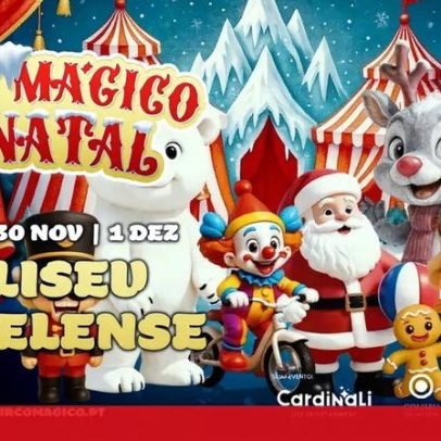 Circo Mágico de Natal 2025 abre com espetáculo inaugural e programação