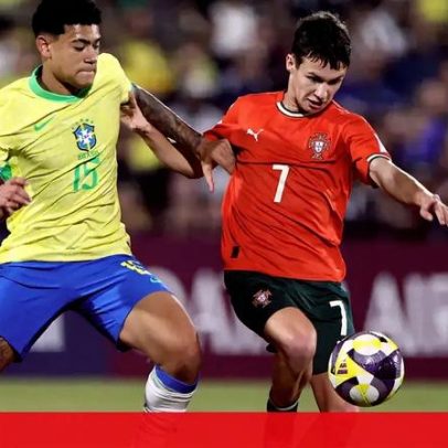 Portugal vence Brasil nos pênaltis e vai à final do Mundial Sub-17