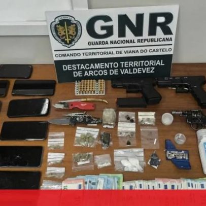 Guarda prisional detido em operação de tráfico de droga