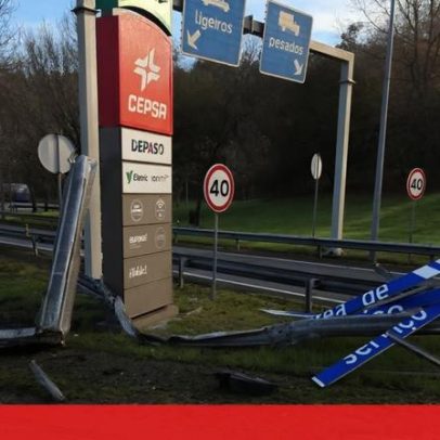Ferido em despiste na A3, Barcelos