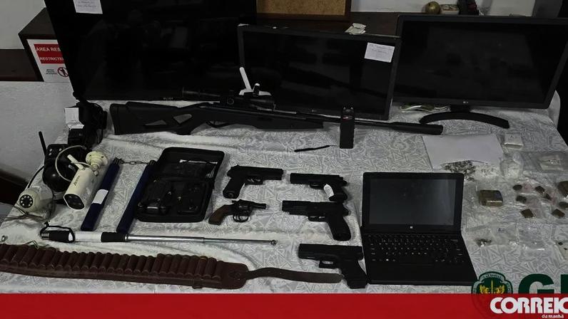 Prisão preventiva para homem e mulher suspeitos de tráfico de estupefacientes – FOTO: GNR