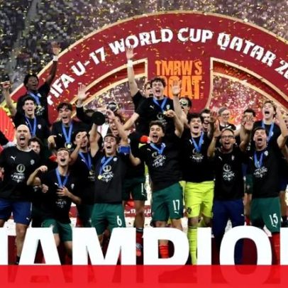 Marcelo recebe campeões sub-17 e vê futuro promissor para os jovens