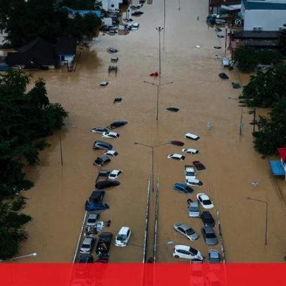 Inundações no sul da Tailândia causam 145 mortos