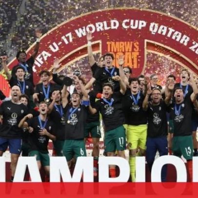 Mundo acompanha os campeões de sub-17