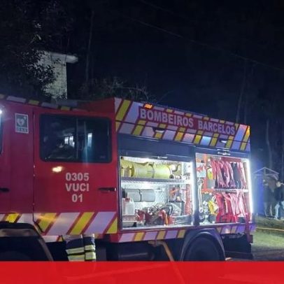 Idosa resgatada de incêndio em casa em Barcelos