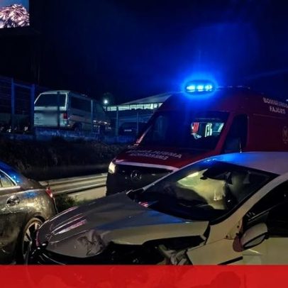 Três feridos em colisão entre dois carros em Oliveira de Azeméis