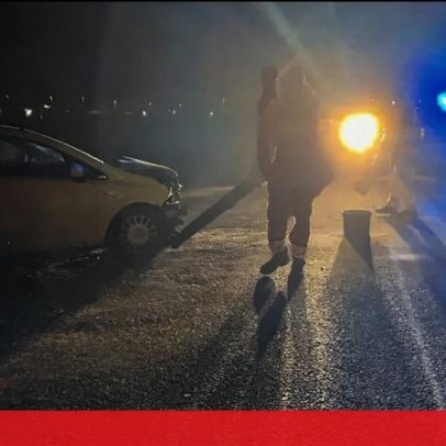 Mulher gravemente ferida em colisão frontal na N4, Estremoz