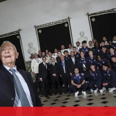 Marcelo condecora os mais jovens de sempre