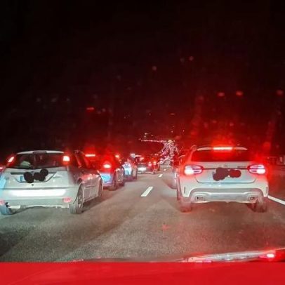 Despiste na A3, Trofa, deixa ferido grave e corta a circulação