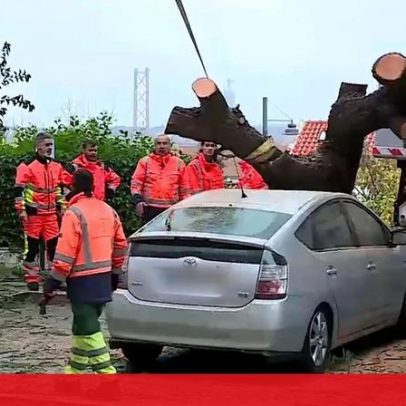 Depressão Cláudia mantém Portugal sob mau tempo, de norte a sul