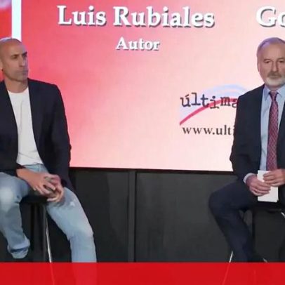 Tio de Luis Rubiales ataca-o com ovos em lançamento de livro