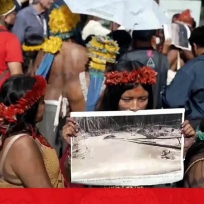 Protesto indígena bloqueia entrada da COP30