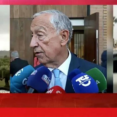 Marcelo elogia a disciplina portuguesa na prevenção da depressão Cláudia