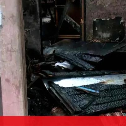 Relâmpago provoca incêndio em Vila Real e família fica desalojada