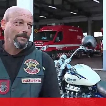 Bombeiro realiza parto de mulher durante temporal no sábado