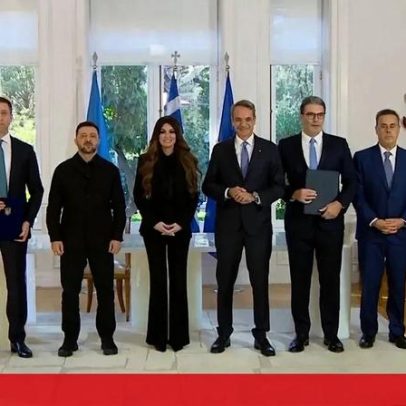 Grécia e Ucrânia assinam acordo de gás dos EUA em visita de Zelensky a Atenas