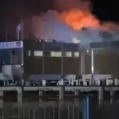 Incêndio atinge restaurante na Meia Praia, Lagos