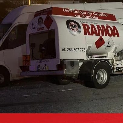 Encarcerado após colisão com viatura de transporte de combustível em Braga