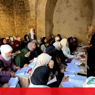 630 mil crianças palestinianas sem escola após dois anos de guerra em Gaza