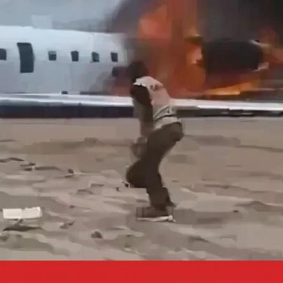 Passageiros escapam ilesos de acidente com avião angolano que ardeu na aterragem